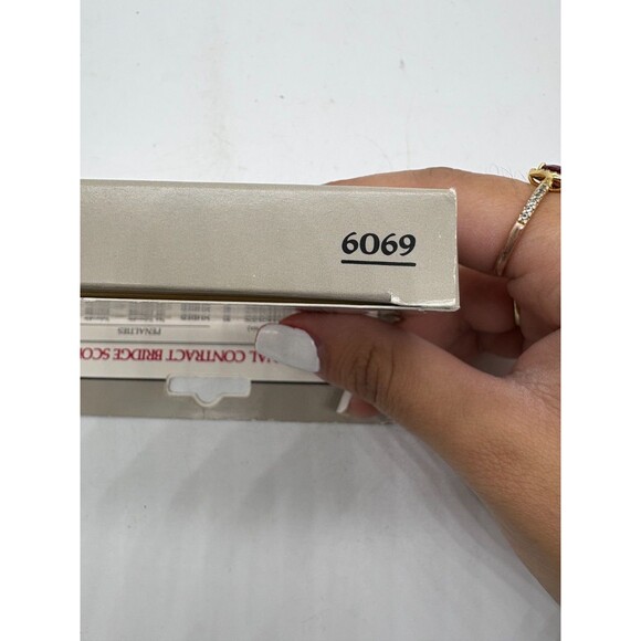 CONGRESS Plastic Coated Playing Cards Double Deck Bridge Score Order 6069 - Picture 4 of 6